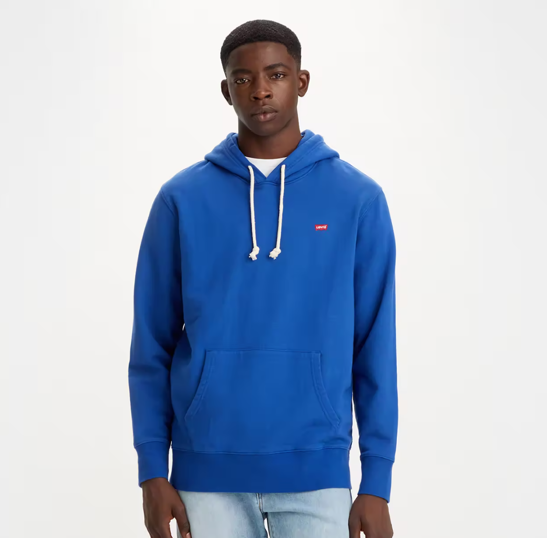 Levi's Original Hoodie - Mazarine Blue - Hores Stores