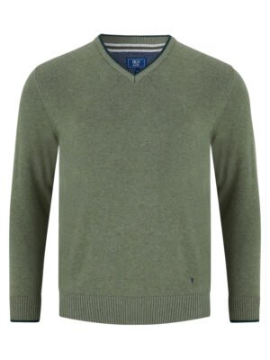 Mens long sleeve v neck outlet sweater