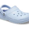 Crocs mineral discount blue with fur