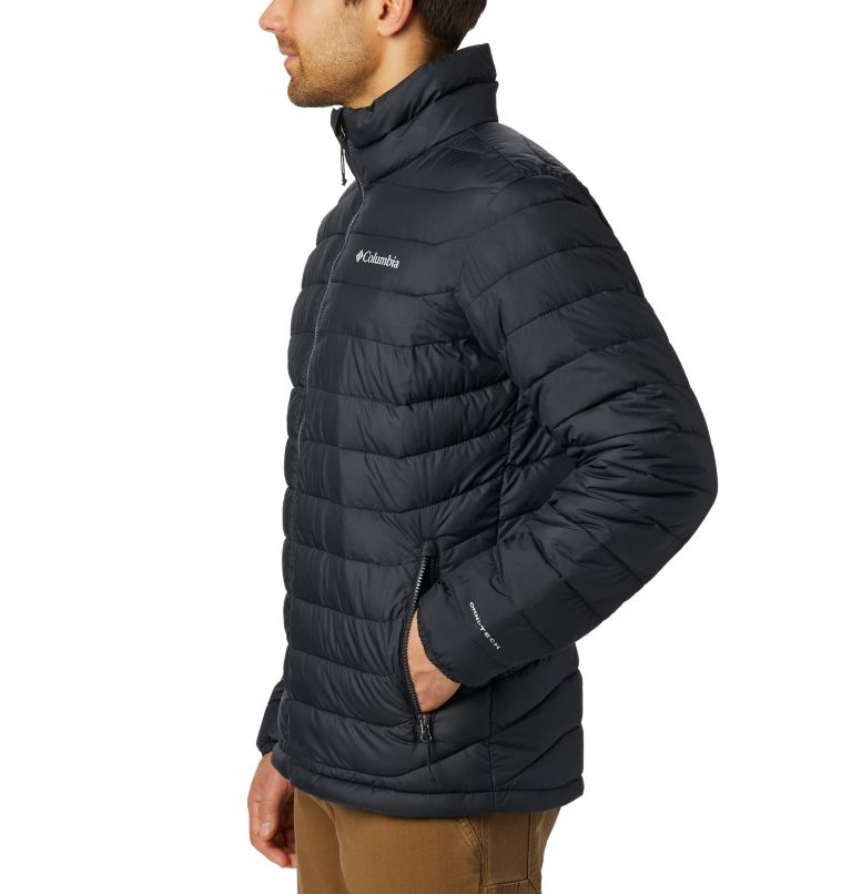 Mens Powder Lite Insulated Jacket Black