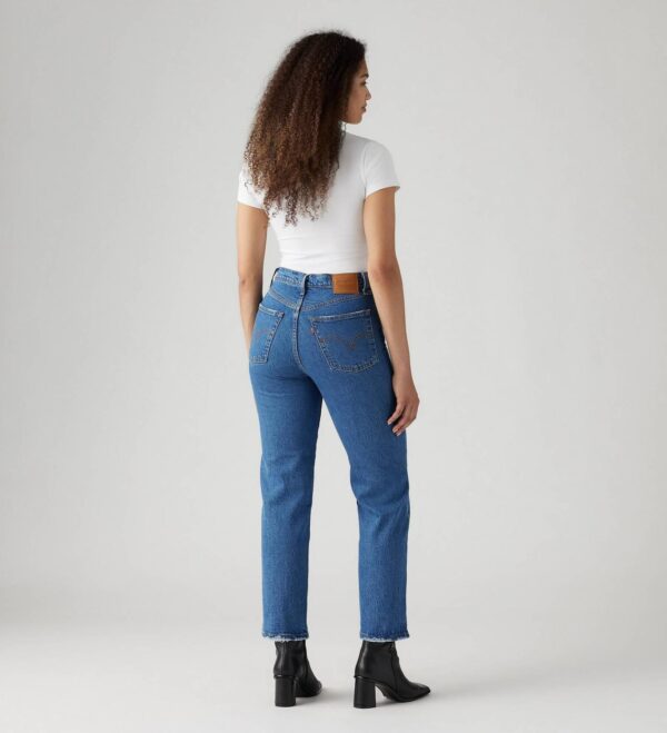 Levi’s Ribcage Straight Ankle Jeans - Jazz Pop - Image 3