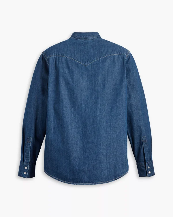 Levi’s Barstow Western Standard Shirt - Lower Haight Blue - Image 2