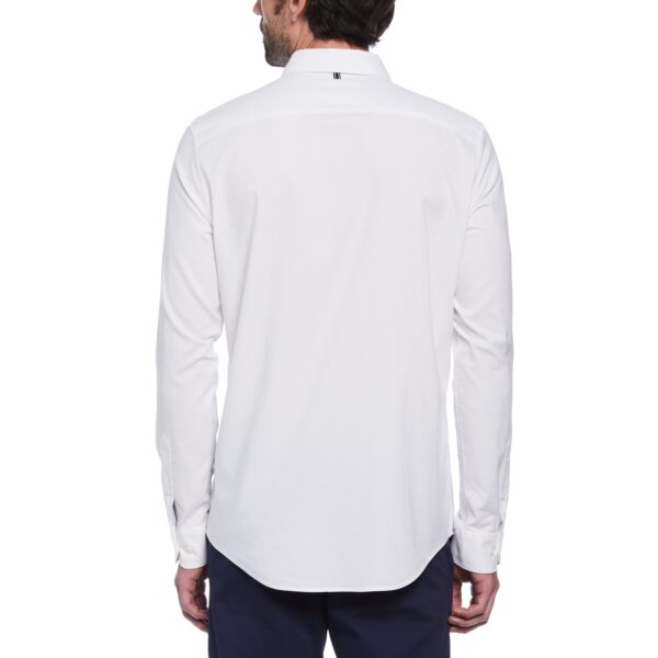 Original Penguin Ecovero Oxford Stretch Shirt - Bright White - Image 2