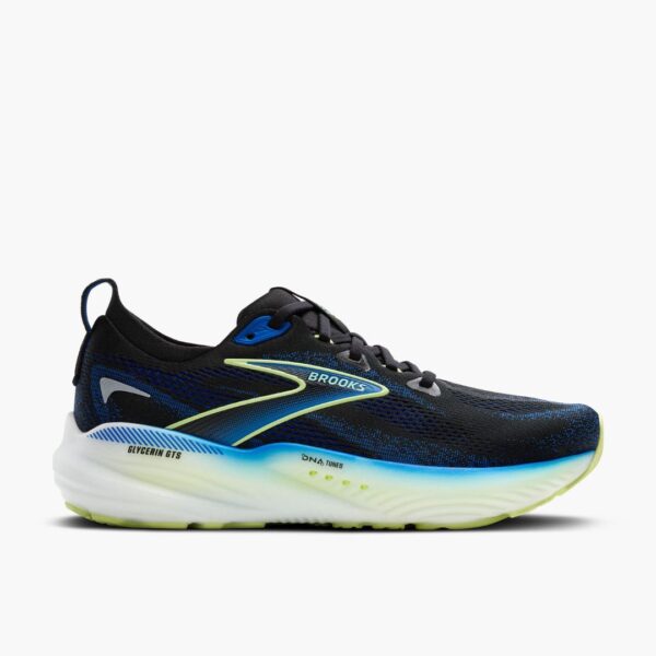 Brooks Glycerin GTS 22 - Black/Cobalt/Neo Yellow