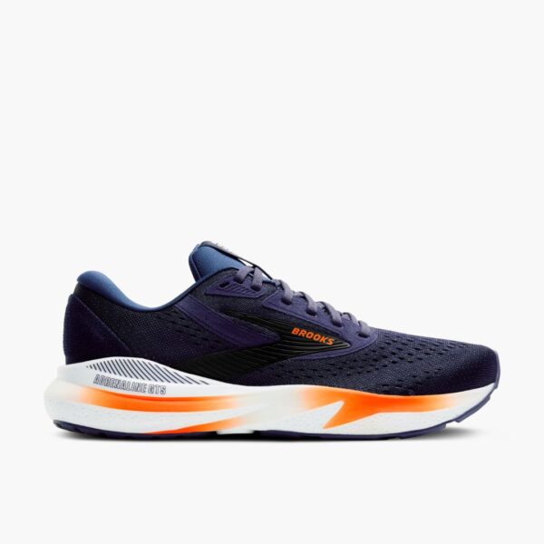 Brooks Adrenaline GTS 24 Mens Runners - Peacoat/Orange/White