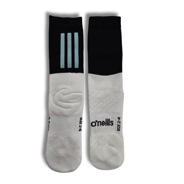 O'Neills Wexford GAA Training Socks - Black / Green / White - Image 2