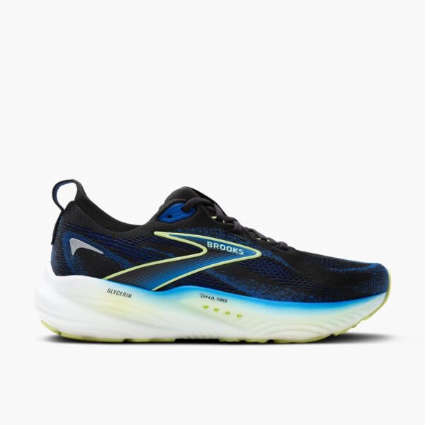 Brooks Glycerin 22 - Black/Cobalt/Neo Yellow